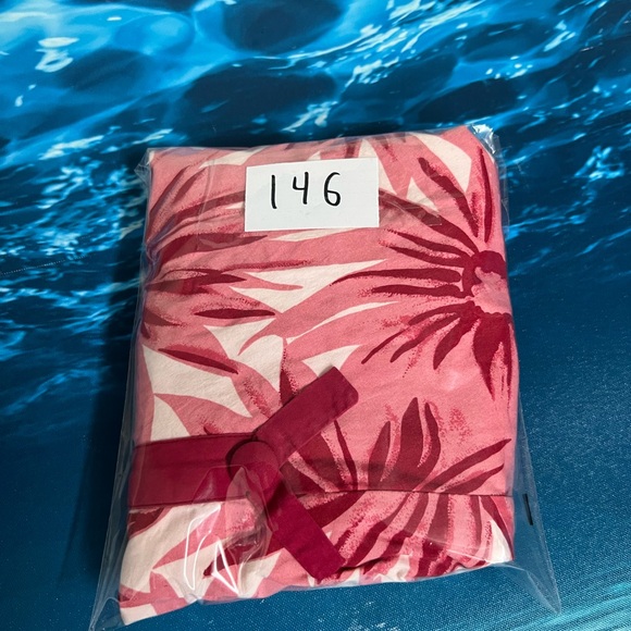 ☀️Vibrant Floral A-Line Skirt Tropical Pink Floral Skirt Summer Poolside - Picture 11 of 11